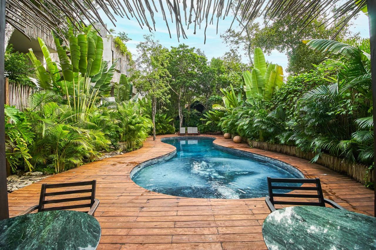 Eco-Chic Design Condos Wrapped In Nature'S Elements By Stella Rentals Tulum Exterior foto